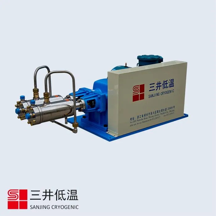 P51-ڈبل آئی جی 1500-3000L گیس سلنڈر بھرنے پمپ